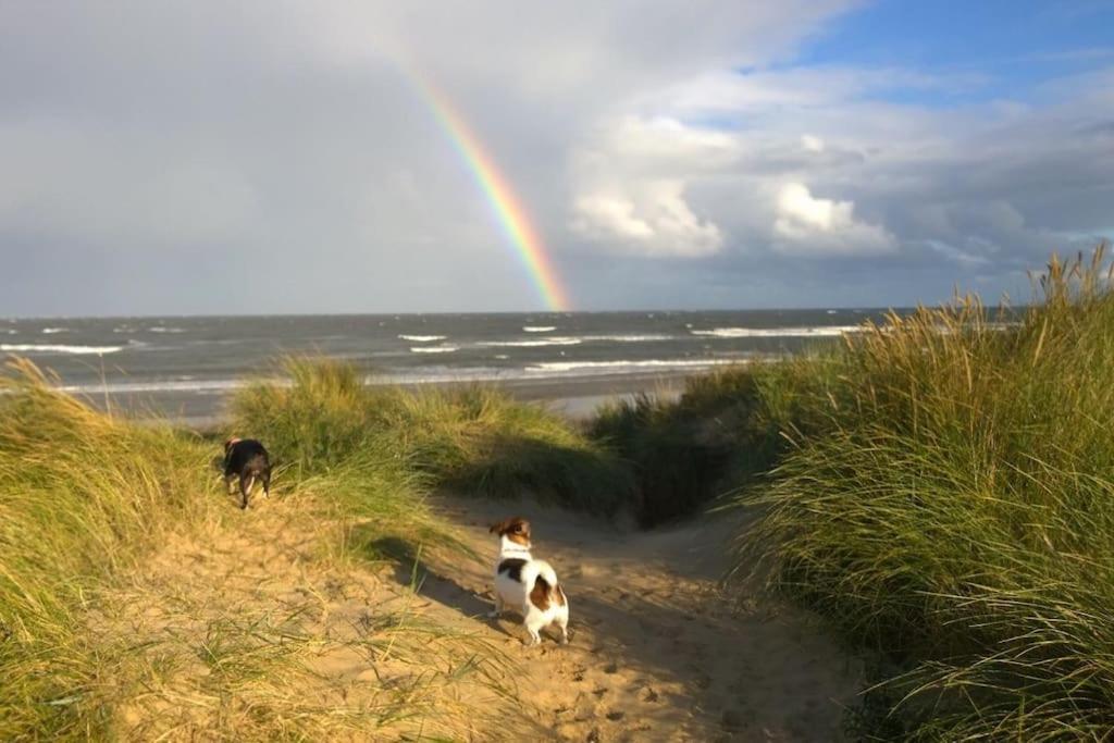 Forestry Cottage. Hot Tub, Open Fire, Dog Friendly Gaywood Esterno foto